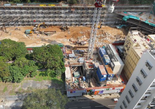 新東方台1-15號住宅發展項目地盤平整及地基工程