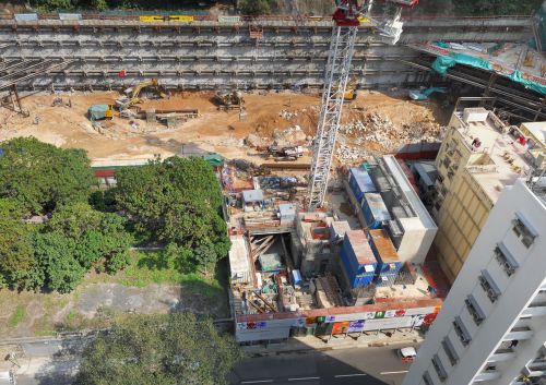 Site Formation and Foundation Works for New Eastern Terrace for Proposed Residential Development at 1-15 New Eastern Terrace